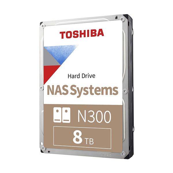 Toshiba N300 NAS 3.5&quot SATA 8TB HDD Εσωτερικός Σκληρός Δίσκος
