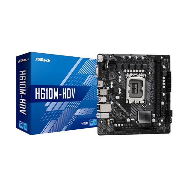 ASRock H610M-HDV Μητρική Η/Υ