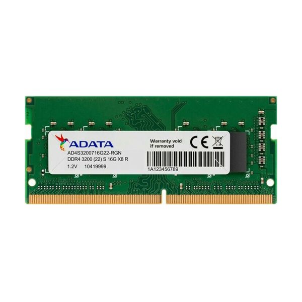 Adata Adata SODIMM DDR4 3200MHz 1x16GB PR C22 Μνήμη RAM