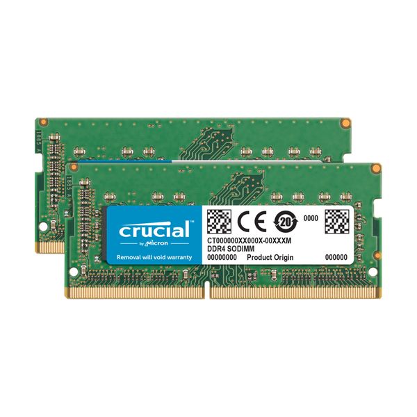 Crucial Crucial SO-DIMM DDR4 2400MHz 2x8GB CL17 Μνήμη RAM