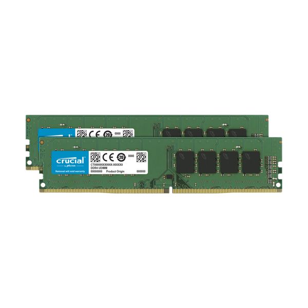 Crucial DDR4 2400MHz 2x16GB C17 Μνήμη RAM