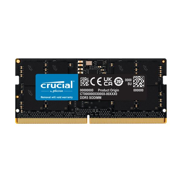 Crucial Crucial SO-DIMM DDR5 4800MHz 16GB C40 Μνήμη RAM