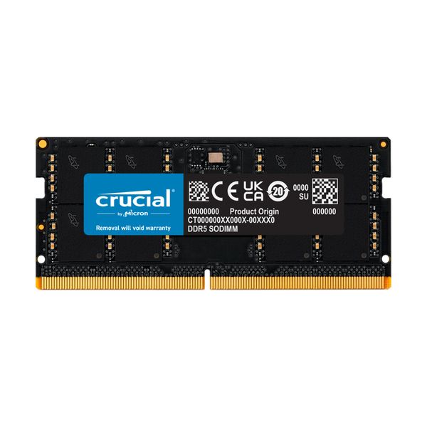 Crucial Crucial SO-DIMM DDR5 4800MHz 32GB C40 Μνήμη RAM