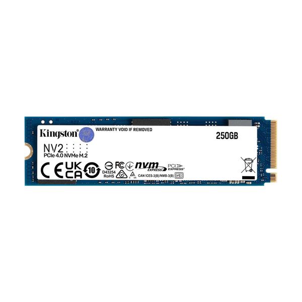 Kingston NV2 M.2 NVMe PCIe 4.0 X4 250GB SSD Εσωτερικός Σκληρός Δίσκος
