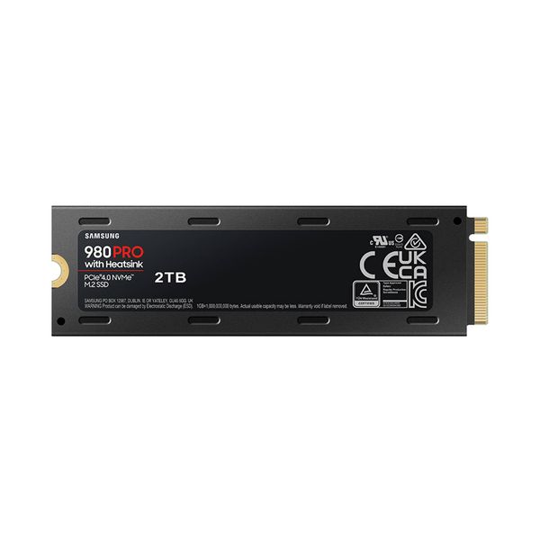 Samsung Samsung 980 Pro HeatSink M2 PCIe 4.0 X4 2TB SSD Εσωτερικός Σκληρός Δίσκος