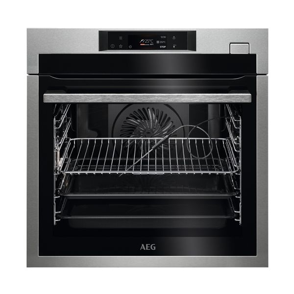 AEG BSE782380M Inox Φούρνος Εντοιχιζόμενος