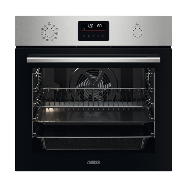 Zanussi ZOPED6XN Inox Εντοιχιζόμενος φούρνος