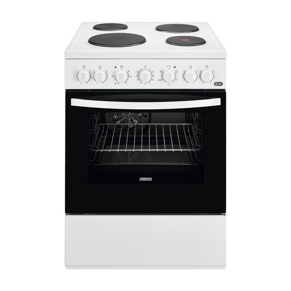 Zanussi ZCE65201WA White Κουζίνα Εμαγιέ