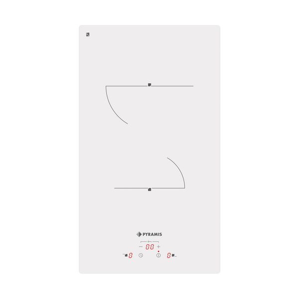 Pyramis PHC31210FMW White Κεραμική Εστία