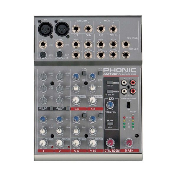 Phonic AM 105FX Αναλογική Κονσόλα