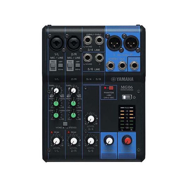 Yamaha MG-06 Aναλογική Κονσόλα