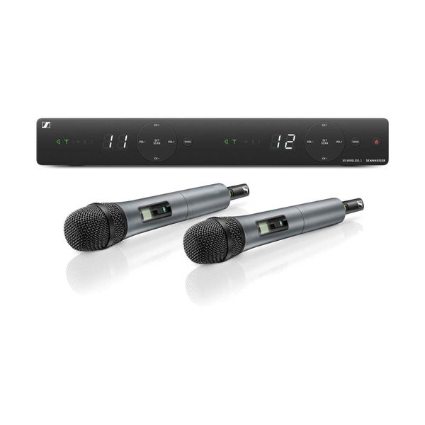 Sennheiser Sennheiser XSW-1-825-DUAL -B Διπλό Ασύρματο Σετ Χειρός Μικρόφωνο