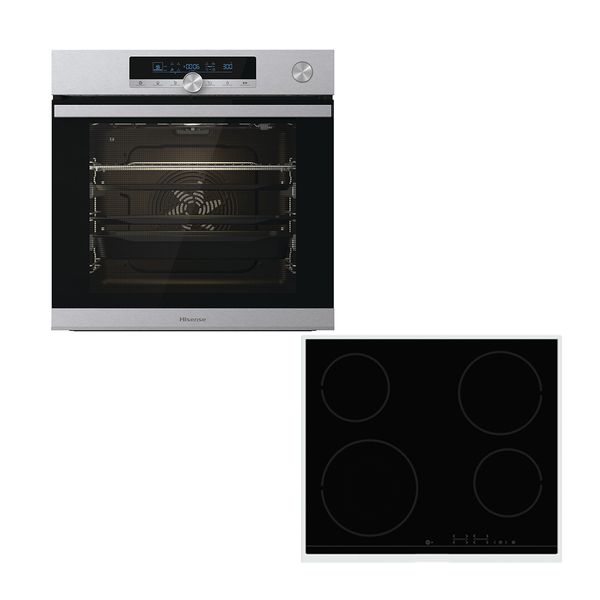 Hisense BSA66334AX Inox & E6431X Set Εντοιχισμού