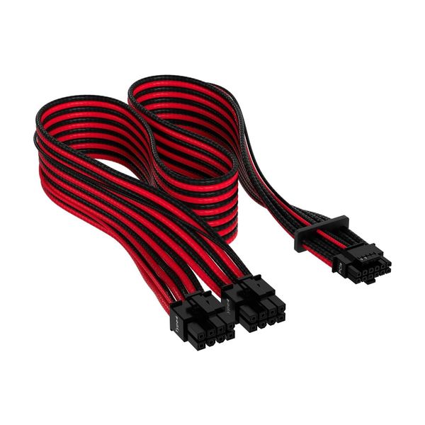 Corsair Corsair Sleeved 12+4P 12VHPWR 600W Red/Black Καλώδιο