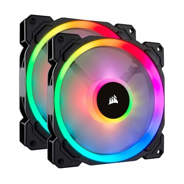 Corsair Corsair LL 140mm Dual Light Loop RGB LED PWM x2 & Lighting Node PRO Ανεμιστήρας Υπολογιστή