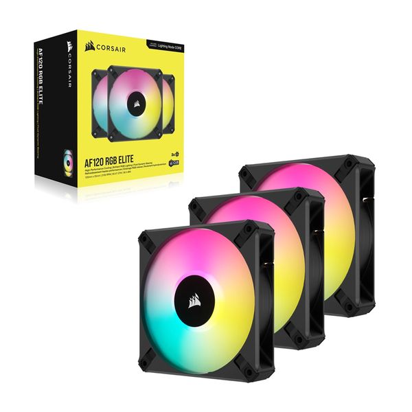 Corsair Corsair iCUE AF120 Elite RGB x3 Pack Ανεμιστήρας Υπολογιστή