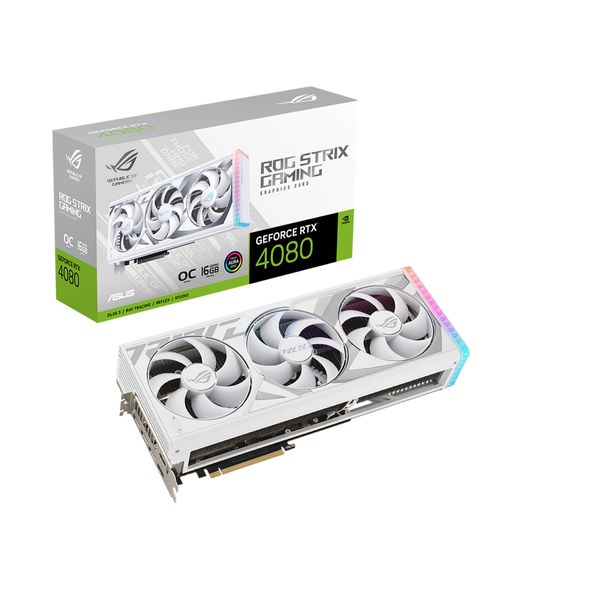 Asus Asus Rog Strix RTX 4080 16GB OC White Κάρτα Γραφικών