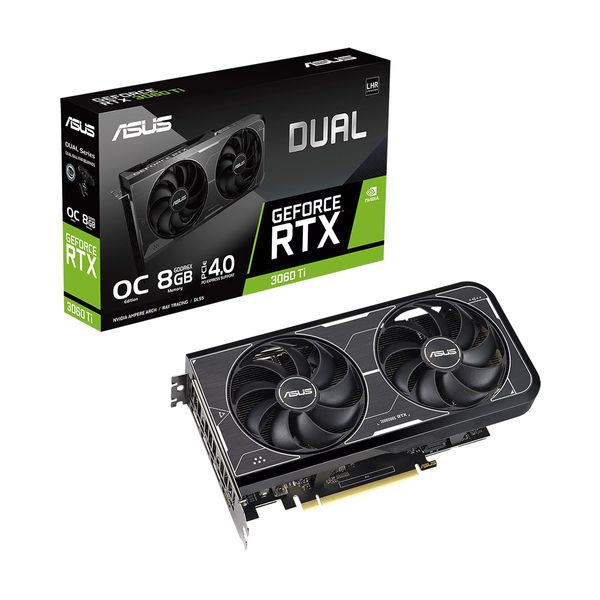 Asus Asus RTX 3060 Ti 8GB GDDR6X Dual OC Κάρτα Γραφικών