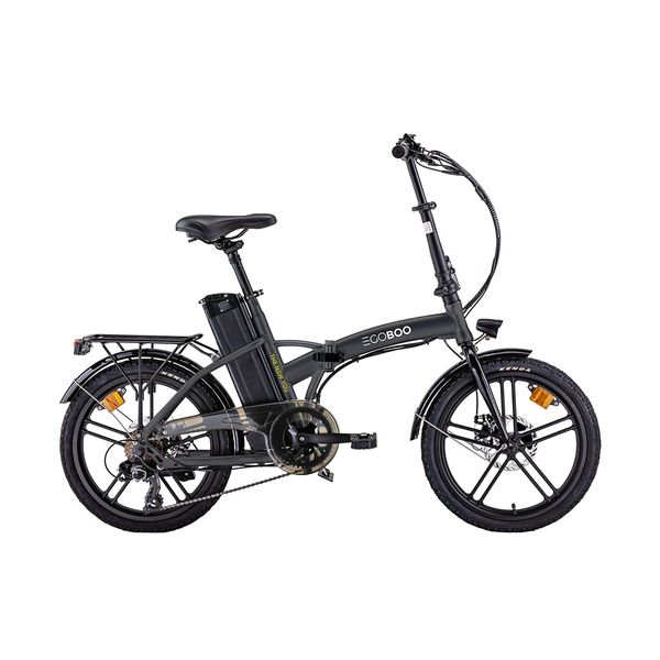 Egoboo Egoboo E-Fold Pro Black Ηλεκτρικό Αναδιπλούμενο Ποδήλατο