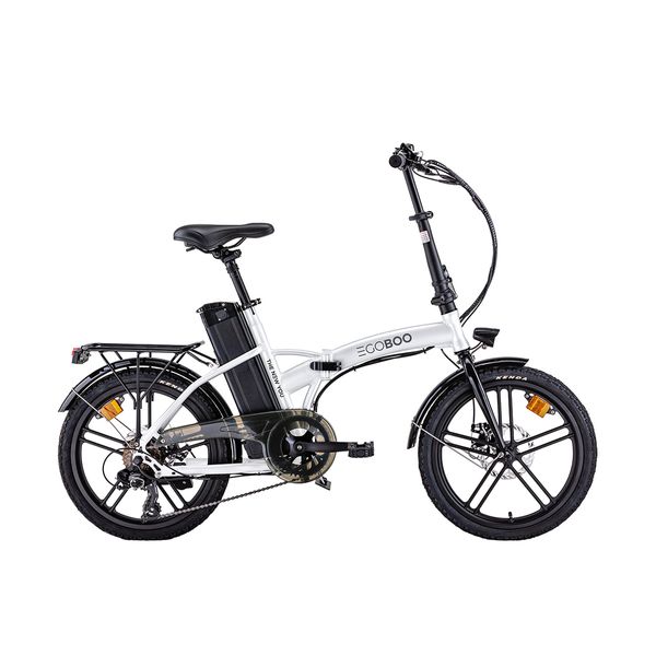 Egoboo Egoboo E-Fold Pro White Ηλεκτρικό Αναδιπλούμενο Ποδήλατο