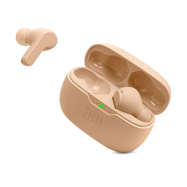 JBL Vibe Beam Touch Beige Ακουστικά Earbuds