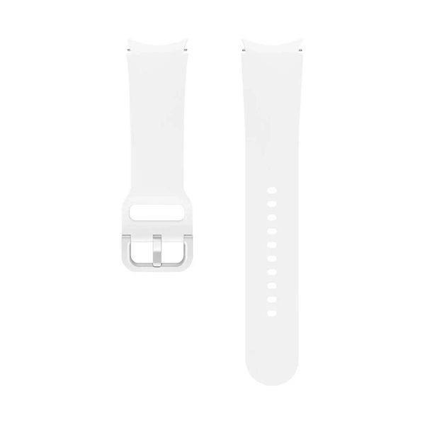 Samsung 4/5 Sport White 20mm M/L Λουράκι Smartwatch