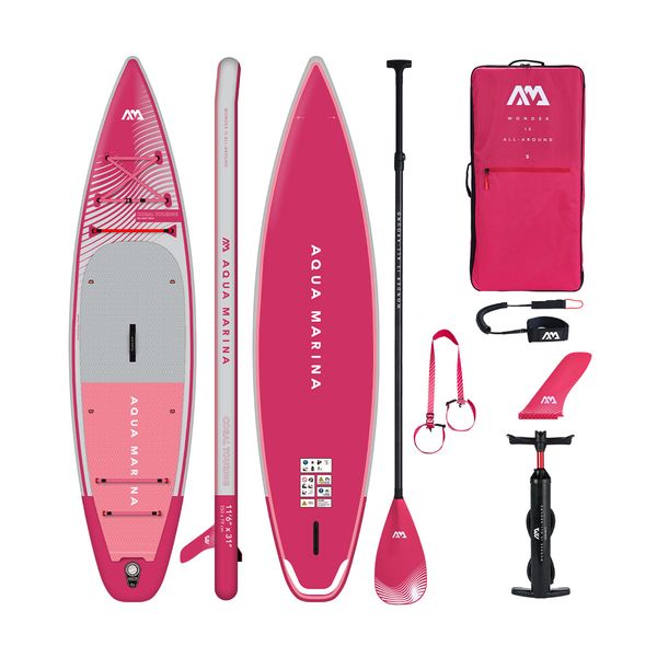Aqua Marina Aqua Marina Coral V2 3.5m/15cm Touring Rasberry SUP