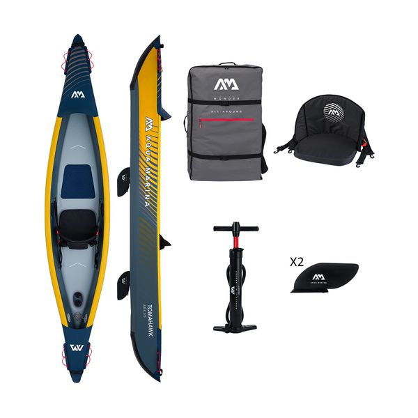 Aqua Marina Aqua Marina Tomahawk Air-K 375 V2 High Pressure 1P Κανό - Kayak