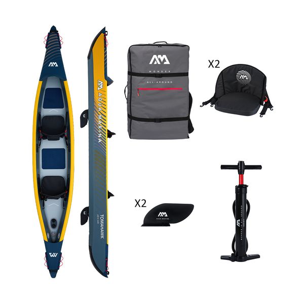 Aqua Marina Aqua Marina Tomahawk Air-K 440 V2 High Pressure 2P Κανό - Kayak