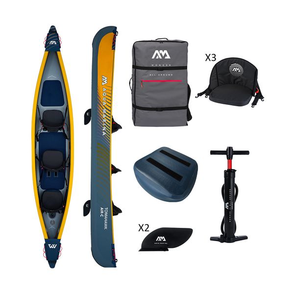 Aqua Marina Aqua Marina Tomahawk Air-C V2 High Pressure 2/3P Κανό - Kayak