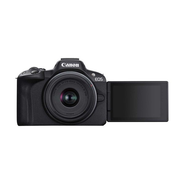 Canon Canon EOS R50 Black & Φακός RF-S 18-45mm Φωτογραφική Μηχανή Mirrorless