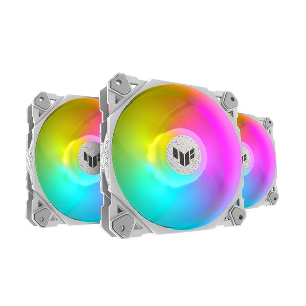 Asus TUF TF120 ARGB-Triple Fan Kit with ARGB Controller White Ανεμιστήρας Υπολογιστή
