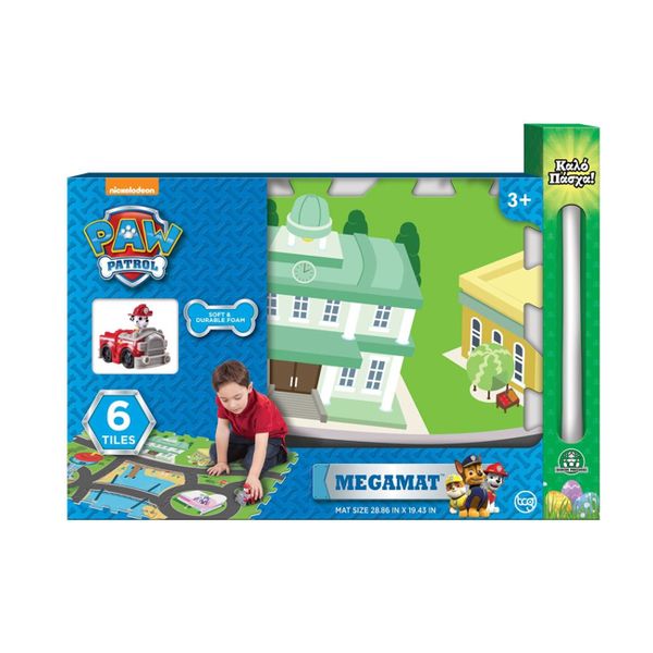 Giochi Preziosi Giochi Preziosi Χαλάκι Παζλ με Όχημα Paw Patrol Λαμπάδα