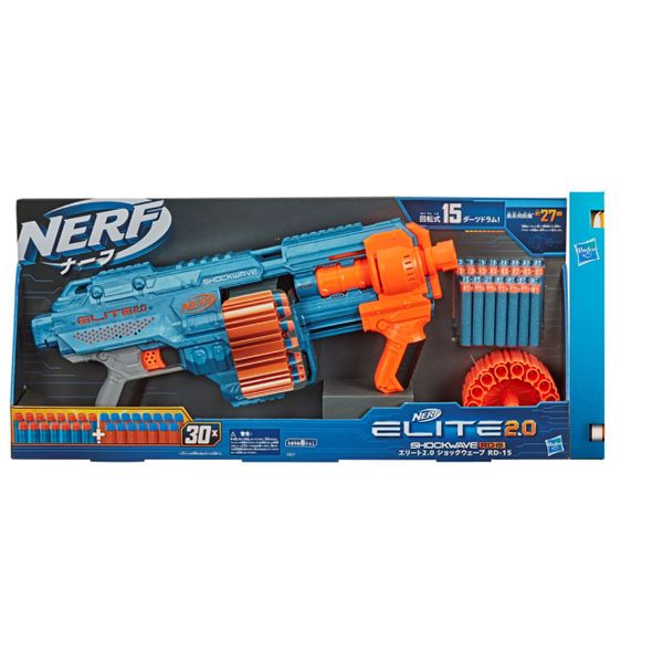 Nerf Nerf Elite 2.0 Shockwave RD 15 E9527 Λαμπάδα