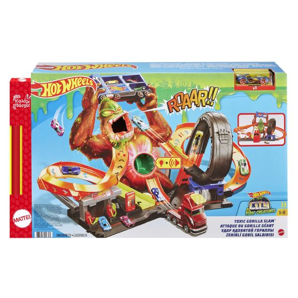 Hot Wheels Hot Wheels City Πίστα Γορίλας GTT94 Λαμπάδα