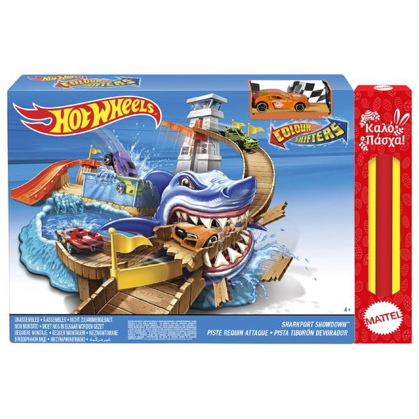 Hot Wheels Color Changers Απόβαση στην Αποβάθρα Λαμπάδα