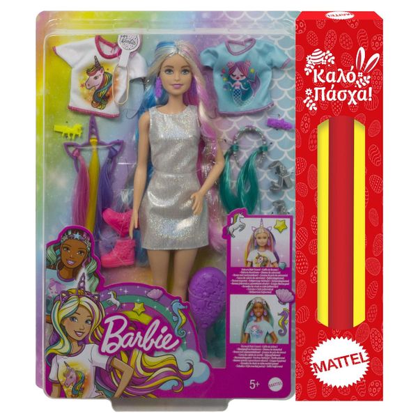 Mattel Barbie Φανταστικά Μαλλιά GHN04 Λαμπάδα