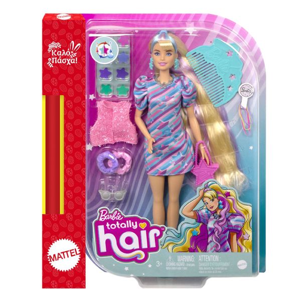 Mattel Barbie Totally Hair - Stars CM88 Λαμπάδα