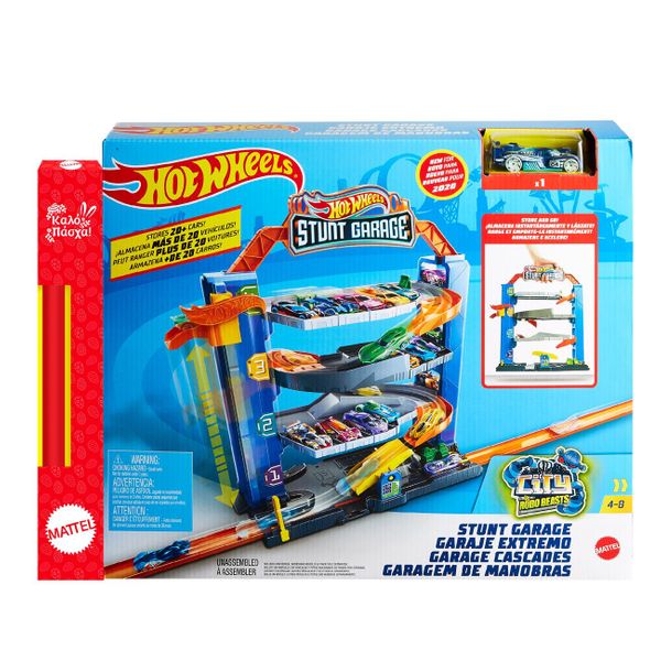 Hot Wheels Hot Wheels City Γκαράζ GNL70 Λαμπάδα