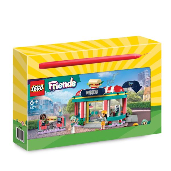LEGO® Heartlake Downtown Diner 41728 Λαμπάδα