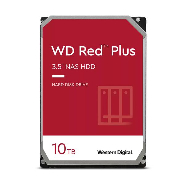 Western Digital Red Plus NAS SATA III 10TB HDD Εσωτερικός Σκληρός Δίσκος