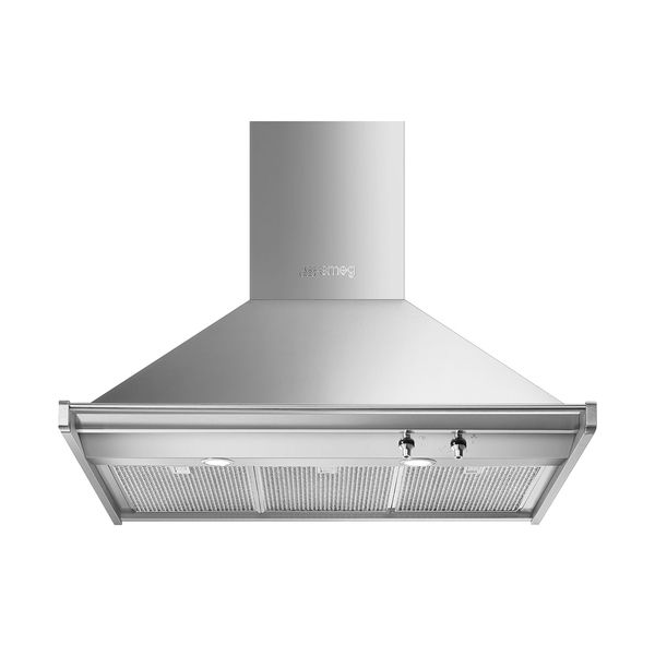 Smeg KD90HXE Inox Απορροφητήρας Καμινάδα Τοίχου