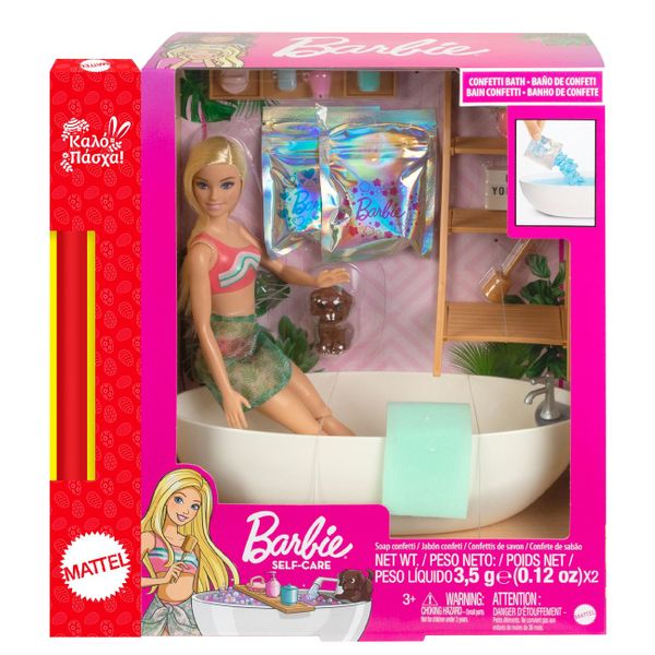 Mattel Mattel Barbie Wellness Τζακούζι HKT92 Λαμπάδα
