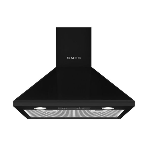 Smeg Smeg Victoria KSED65NEE Black Απορροφητήρας Καμινάδα Τοίχου