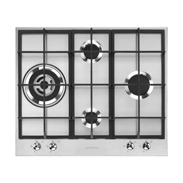 Smeg Smeg PX364L Inox Εστία Υγραερίου