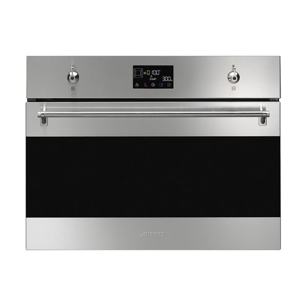 Smeg SO4302M1X Inox Εντοιχιζόμενος Φούρνος Μικροκυμάτων