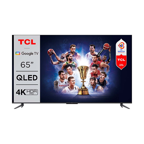 TCL QLED 65C645 65" Τηλεόραση Google TV 4K