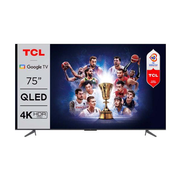 TCL QLED 75C645 75" Τηλεόραση Google TV 4K