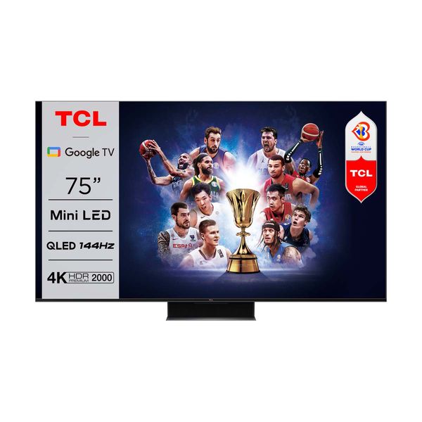 TCL Mini-LED 75C845 75" Τηλεόραση Google TV 4K