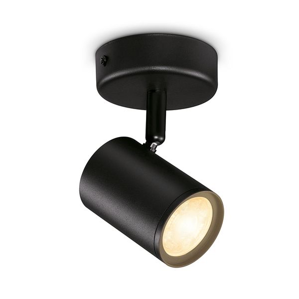 Wiz IMAGEO 1x5W Black Φωτιστικό